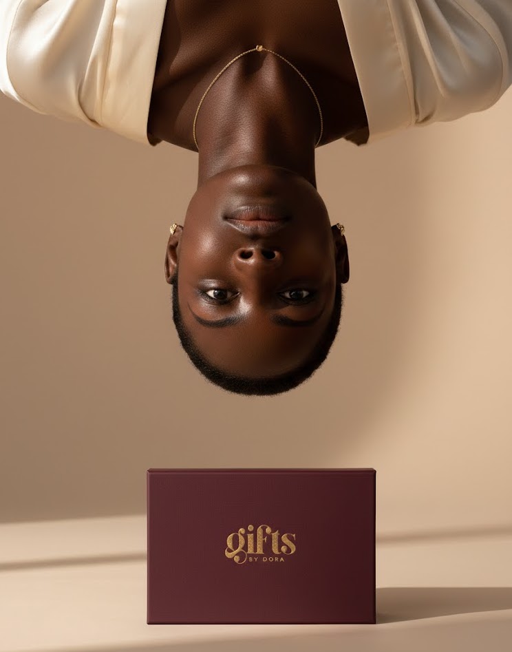 gif by dora model upsidedown image